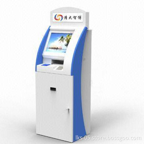 Medical kiosk manufacturers with 17-inch touch screen and IC card reader for hospitals